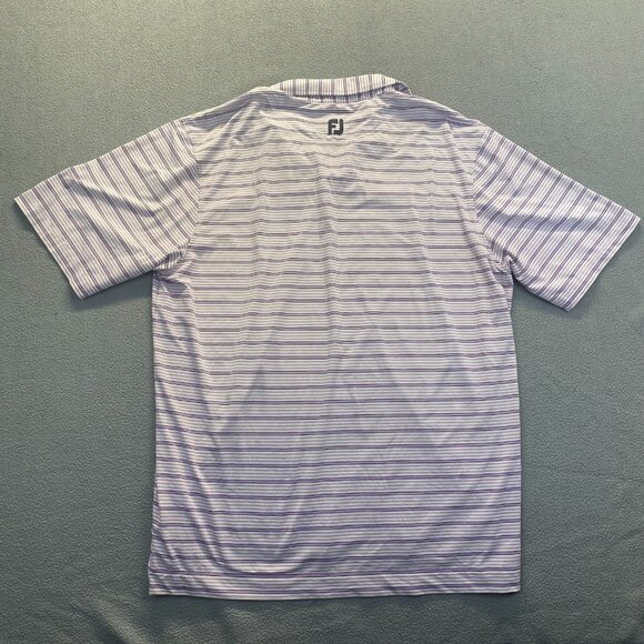 FootJoy men's polo shirt size XL Purple/White ,Golf,Stretch,Outdoor,Stretch - Picture 9 of 10